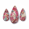 Synthetic Gemstone Pendants G-S328-003A-2