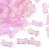 Gradient Color Transparent Acrylic Beads OACR-M023-01G-1