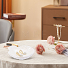 Shell Shaped Porcelain Jewelry Storage Display Trays for Rings AJEW-SP0006-06A-01-5