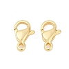 Brass Lobster Claw Clasps KK-P302-17G-1