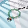 5Pcs 5 Style Natural Mixed Gemstone Stretch Bracelets Set BJEW-JB08748-5