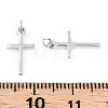 925 Sterling Silver Religion Cross Charms STER-T007-51P-3