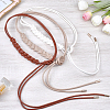 3Pcs 3 Colors PU Leather Rope Knot Tie Waist Belly Belts for Women AJEW-CL0003-71A-4
