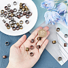 60Pcs 6 Style  Tibetan Style Alloy Spacer Beads FIND-AR0003-23-3