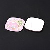 Printed Acrylic Cabochons MACR-C003-30-3