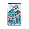 Sun and Mountains Enamel Pin JEWB-O005-F01-1