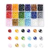 18 Colors Electroplate Glass Beads EGLA-JP0002-03B-4mm-1