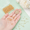 1000Pcs 304 Stainless Steel Open Jump Rings STAS-AR0002-03-5