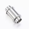 Smooth 304 Stainless Steel Magnetic Clasps STAS-H402-37P-5mm-1