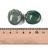 Natural Green Aventurine Footprint Figurines DJEW-N003-02H-3