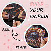 PET Plastic Picture Stickers DIY-TA0015-86-4