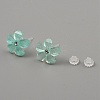 Resin Stud Earrings LS-EJEW-WH0016-38C-02-1