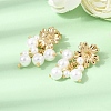 304 Stainless Steel Stud Dangle Earrings SA-CBAF6AD-21G-1