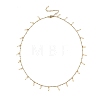 Natural Freshwater Pearl Bead Pendant Necklaces NJEW-JN06469-3