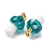 Handmade Lampwork Pendants LAMP-S069-08G-04-2