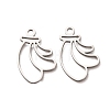 304 Stainless Steel Charms STAS-F367-18P-1