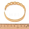 304 Stainless Steel Hinged Bangles for Women SA-C001-06A-G-2