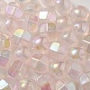 UV Plating Luminous Transparent Acrylic Beads OACR-P010-01C-3