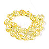 Transparent Glass Enamel Beads Strands GLAA-N061-10A-2