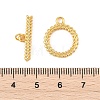 SHEGRACE Brass Toggle Clasps XGR0124G-135G-3