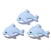 Ocean Theme Opaque Resin Cabochons LS-OCEA-PW0001-77C-1