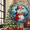 Christmas Snowman Window Hanging Ornaments PW-WG229F9-01-2