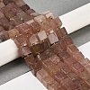 Natural Strawberry Quartz Beads Strands G-G053-B04-01-2