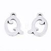 201 Stainless Steel Charms STAS-T044-217P-Q-2