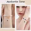 80Pcs Natural Chalcedony Beads Strands G-PA0002-36A-5