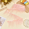 2M Fashion Fibre Imitation Ostrich Feather Trimming DIY-GF0014-47A-4