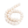 Natural Cultured Freshwater Pearl Beads Strands PEAR-C003-12A-3