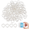 150Pcs 925 Sterling Silver Open Jump Rings STER-DC0001-01-1