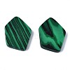 Synthetic Malachite Cabochons G-S359-323A-2