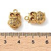 304 Stainless Steel Rhinestone Pendants RB-L002-05G-3
