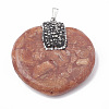 Synthetic Coral Pendants X-CORA-S023-30-1