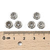 Iron Grade A Crystal Rhinestone Spacer Beads RB-A010-8MM-N-3