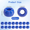800Pcs Opaque Plastic Beads KY-SP0001-47H-2