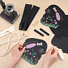 DIY Cute Rabbit-shaped Crossbody Bag Making Kits DIY-WH0304-724C-3