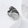 Vintage Punk 304 Stainless Steel Finger Rings YJ4863-2-4