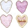 3Pcs 3 Colors Adjustable Resin Palette Rings RJEW-CA0001-05-1