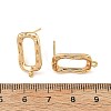 SHEGRACE Brass Earring Stud Earring Findings XGRQ6M319-910G-3