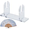 3Bags Acrylicr Fan Storage Holder AJEW-CN0007-52-1