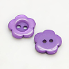 Resin Buttons RESI-D031-11mm-09-1