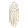 Round Cotton Macrame Wall Hanging PW-WG85736-01-1