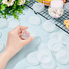Plastic Bottle Caps Replacement for Glass Pudding Bottle AJEW-WH0347-40B-3