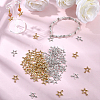 100Pcs 2 Colors Tibetan Style Alloy Pendants FIND-SC0022-66-4
