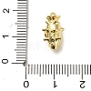 Brass Micro Pave Cubic Zirconia Pendants KK-L229-001G-03-3