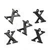 304 Stainless Steel Alphabet Charms STAS-H122-X-EB-2