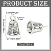 20Pcs Tibetan Style Alloy Bell Pendants FIND-YW0010-58-2