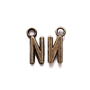 Tibetan Style Alloy Pendants TIBE-S108-108N-AB-NR-2